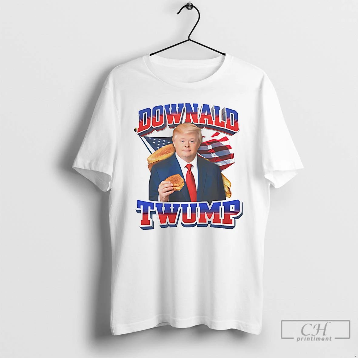 Classic Downald Twump Trump X Down Graphic - Adult & Kids T-Shirts, Sweatshirts & Hoodies apparel design preview 1