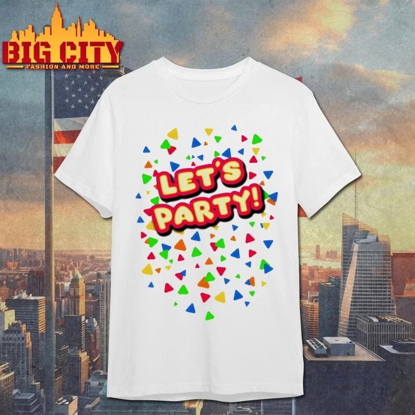 Let's Party Chica Graphic - Adult & Kids T-Shirts, Sweatshirts & Hoodies apparel design preview 1