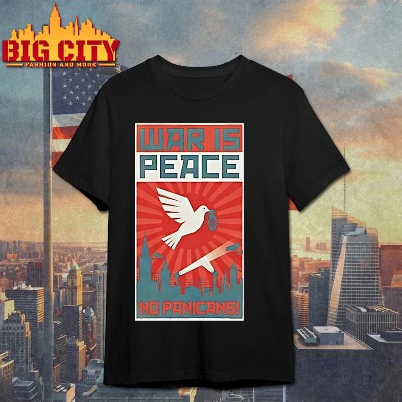 War Is Peace No Panicans - Adult & Kids T-Shirts, Sweatshirts & Hoodies apparel design preview 1