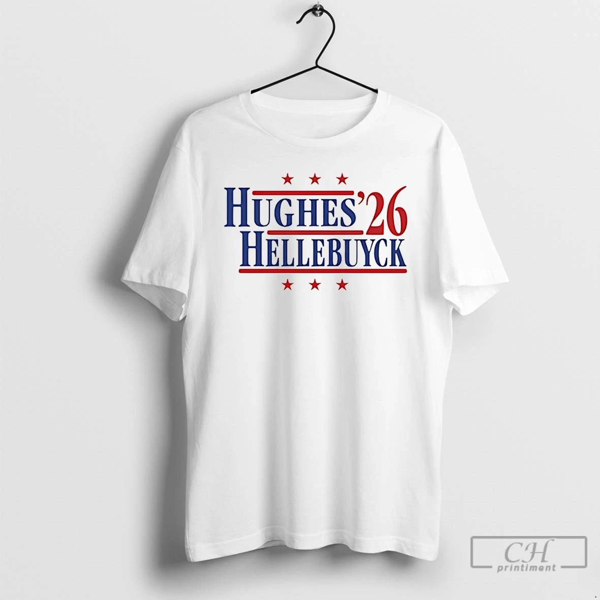 Classic Hughes And Hellebuyck 26 Team Usa - Adult & Kids T-Shirts, Sweatshirts & Hoodies apparel design preview 1