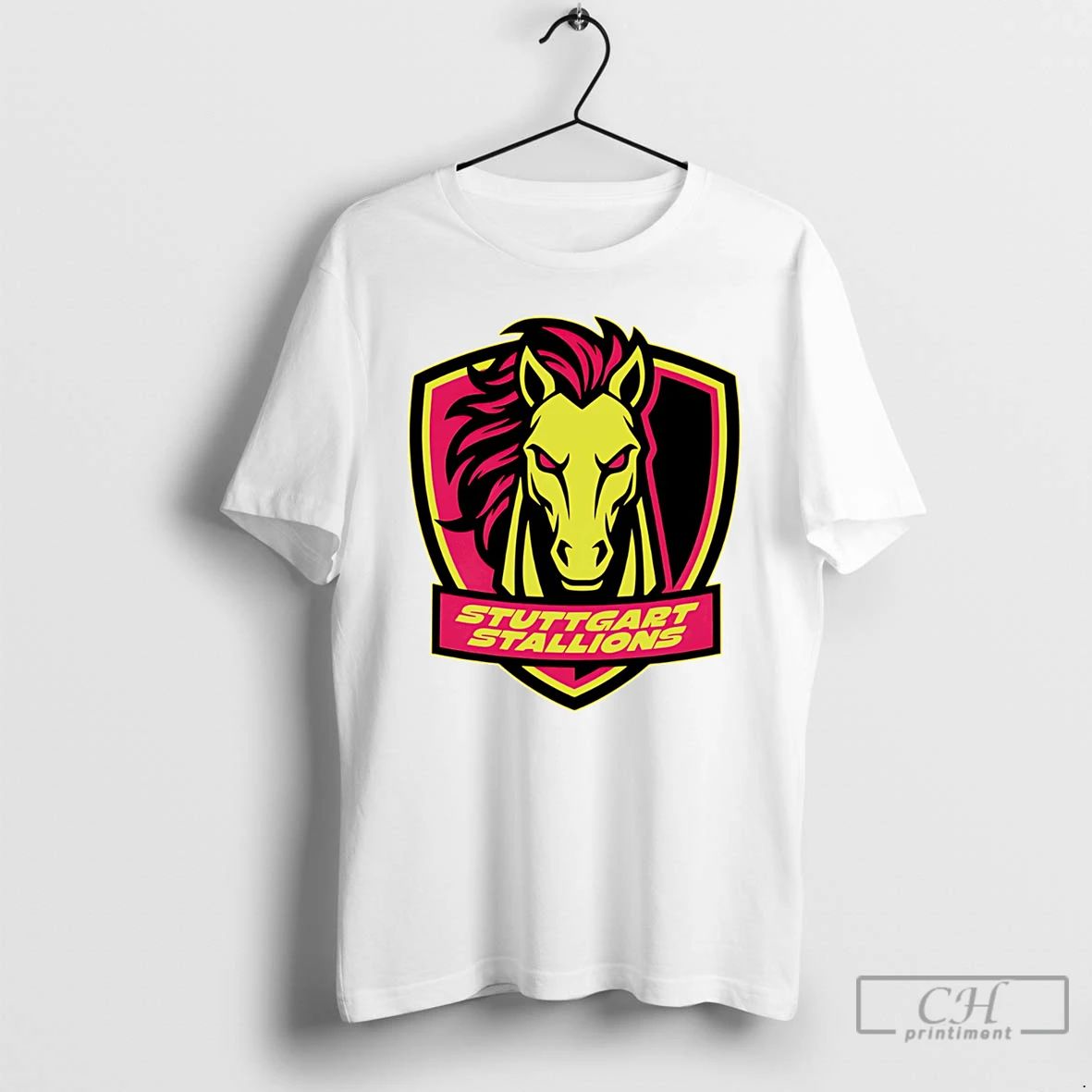 Classic Stuttgart Stallions Logo - Adult & Kids T-Shirts, Sweatshirts & Hoodies apparel design preview 1