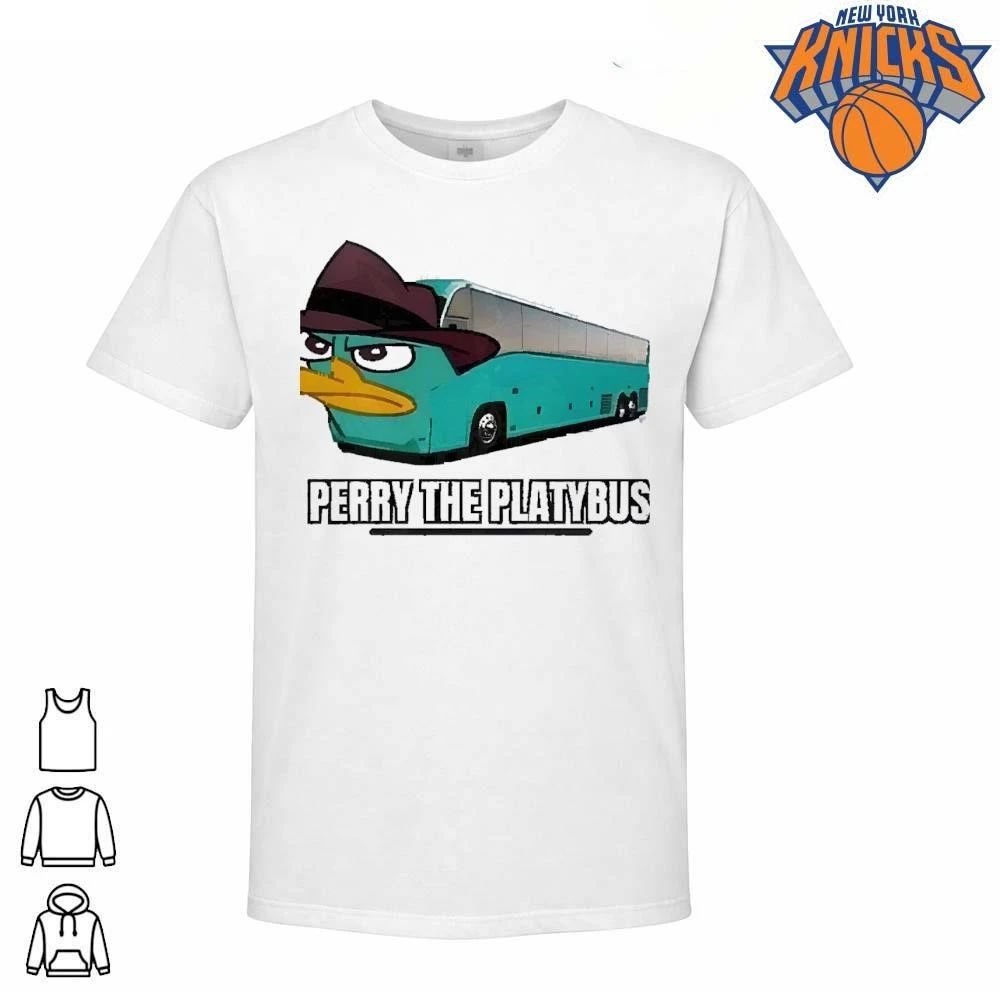 Perry The Platybus Phineas And Ferb Bus Meme - Adult & Kids T-Shirts, Sweatshirts & Hoodies apparel design preview 1