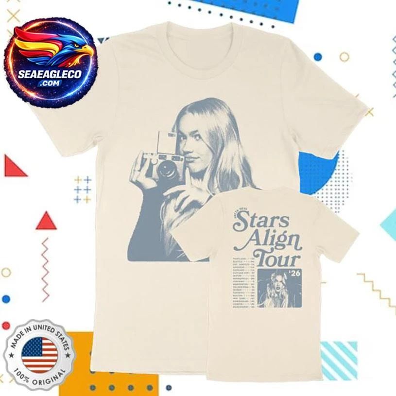 Freya Skye Stars Align Tour Two Sided - Adult & Kids T-Shirts, Sweatshirts & Hoodies apparel design preview 1