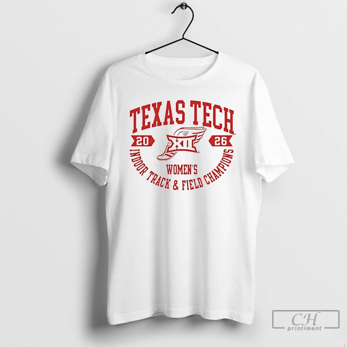 Classic Texas Tech Red Raiders Womens Indoor Track - Adult & Kids T-Shirts, Sweatshirts & Hoodies apparel design preview 1