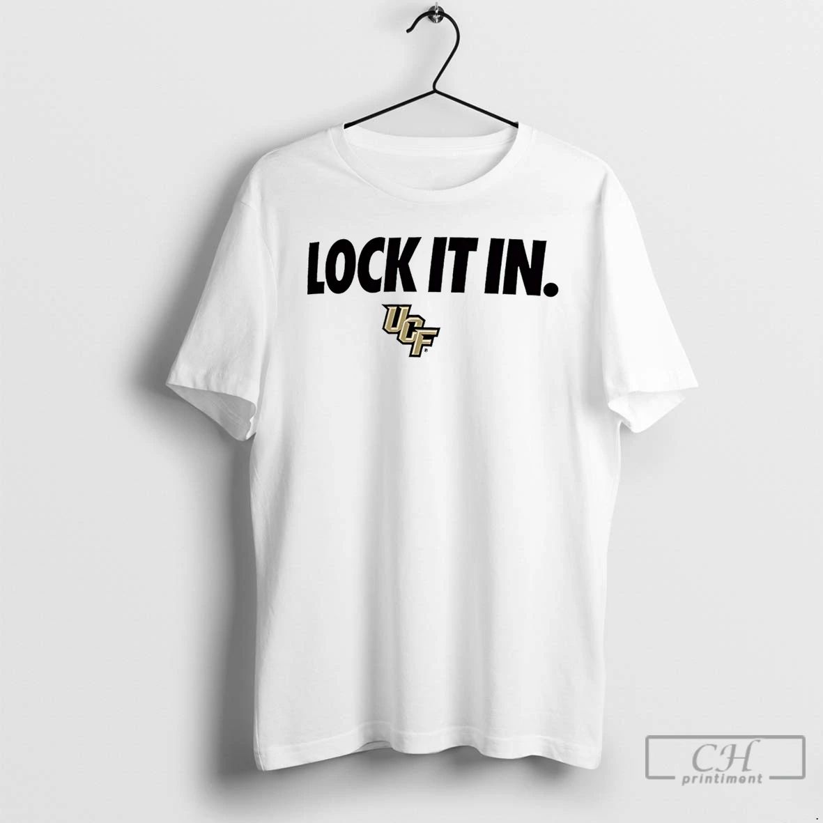 Classic Ucf Knights Lock It In Logo - Adult & Kids T-Shirts, Sweatshirts & Hoodies apparel design preview 1