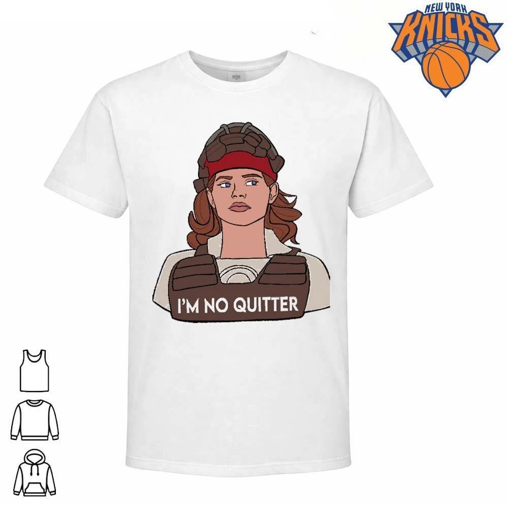 Im No Quitter Vasquez Aliens Colonial Marine Action - Adult & Kids T-Shirts, Sweatshirts & Hoodies apparel design preview 1