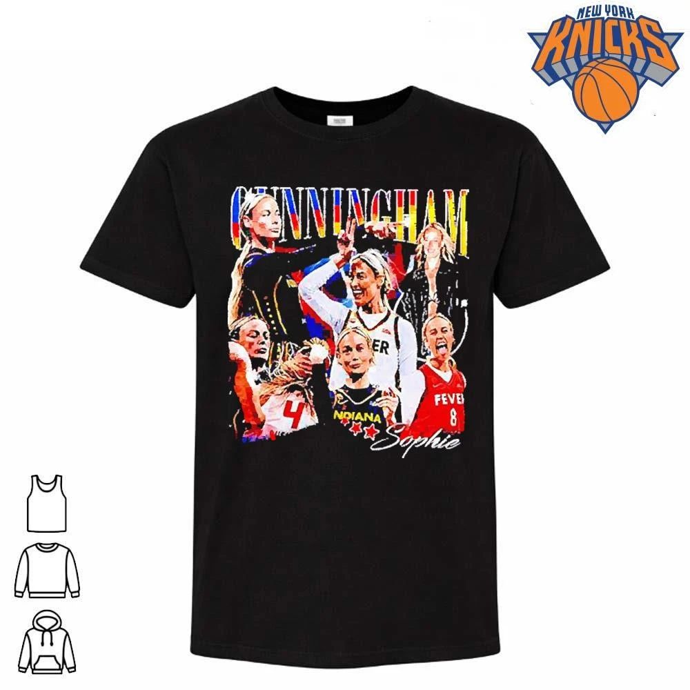 Sophie Cunningham Indiana Fever Moment Collage - Adult & Kids T-Shirts, Sweatshirts & Hoodies apparel design preview 1