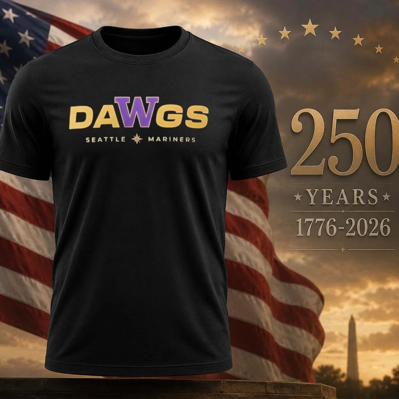 Mariners Dawg Daze - Adult & Kids T-Shirts, Sweatshirts & Hoodies apparel design preview 1