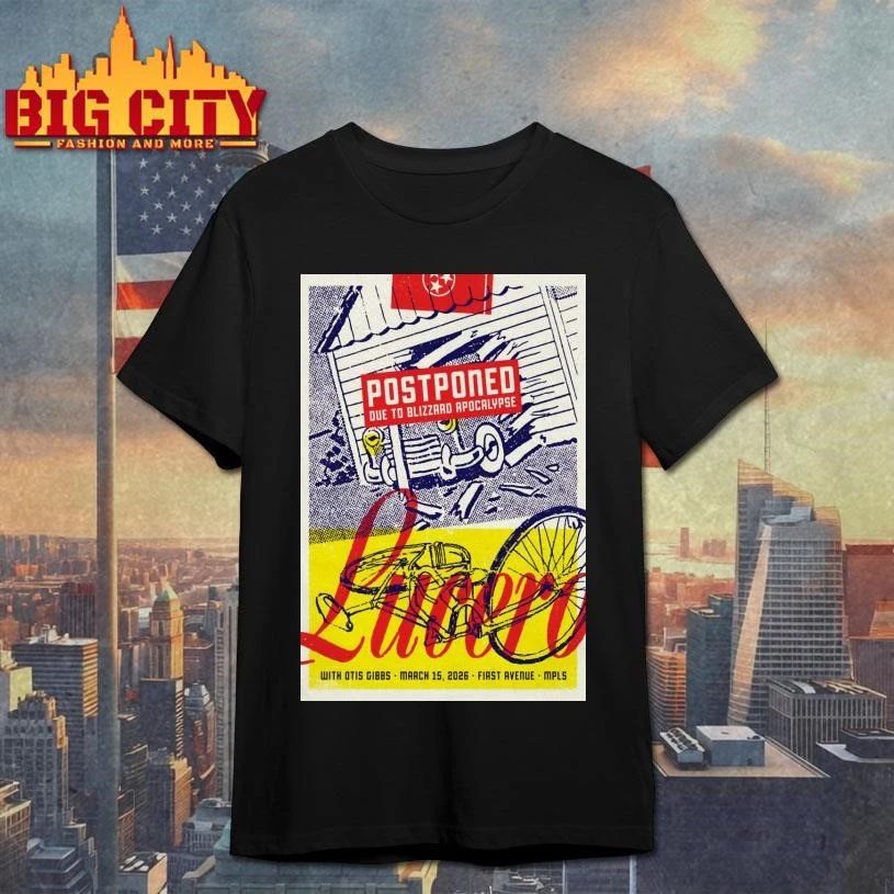 Lucero Mar 15 2026 First Avenue in Minneapolis MN - Adult & Kids T-Shirts, Sweatshirts & Hoodies apparel design preview 1