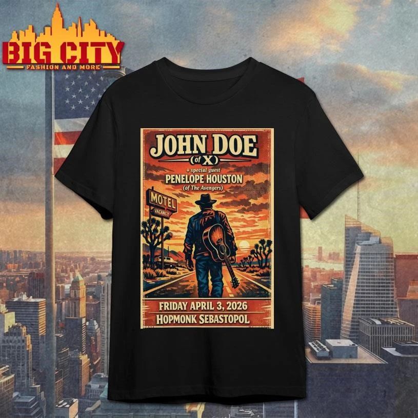 John Doe Sebastopol CA April 3 2026 Poster - Adult & Kids T-Shirts, Sweatshirts & Hoodies apparel design preview 1