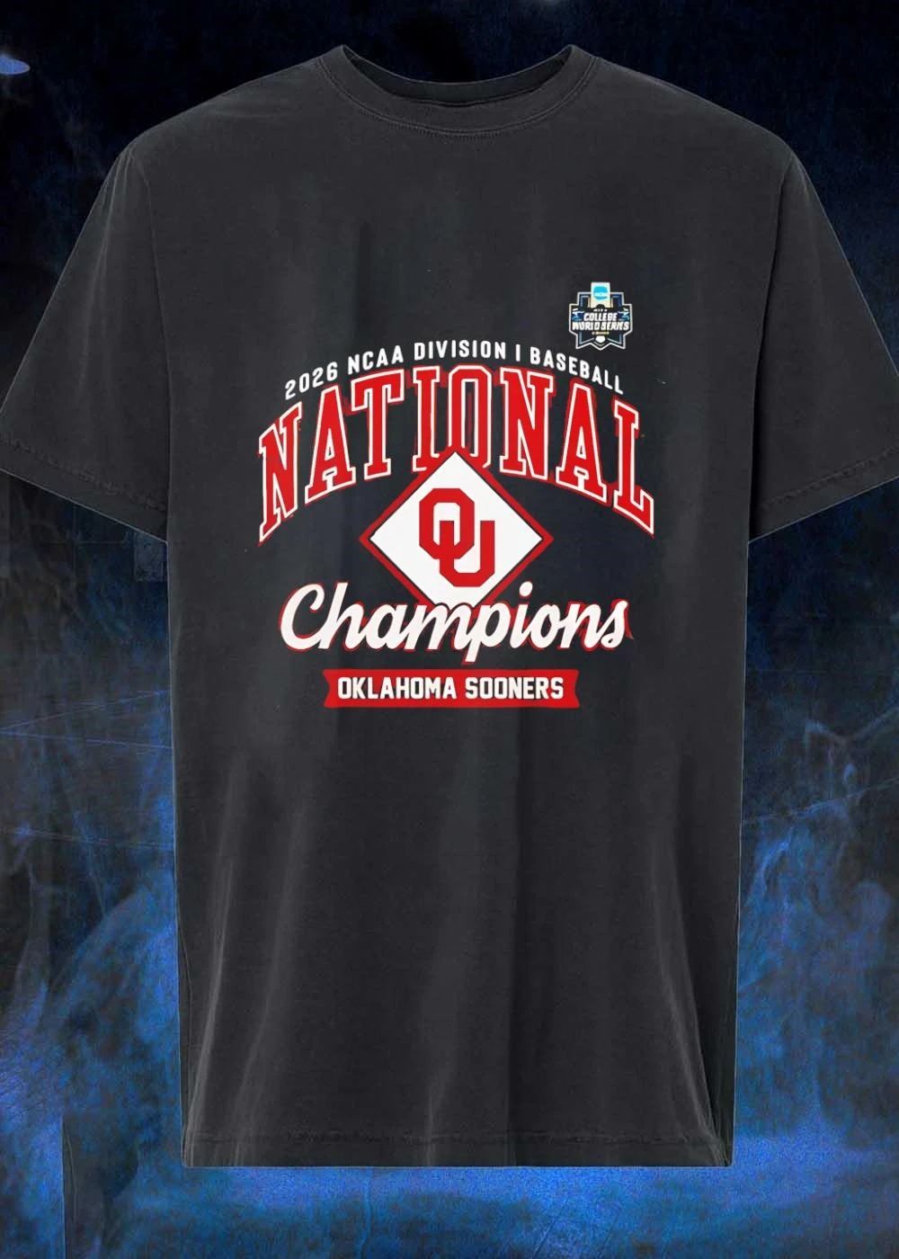 2026 NCAA Division I Baseball National Champions - Adult & Kids T-Shirts, Sweatshirts & Hoodies apparel design preview 1