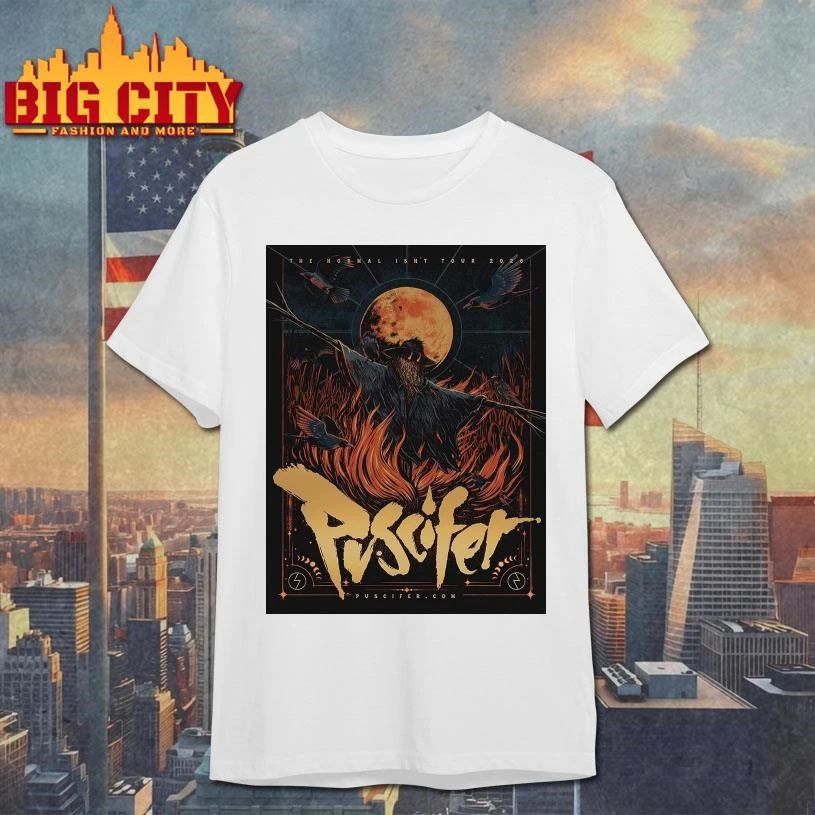 Puscifer The Normal Isn't Tour 2026 VIP Poster - Adult & Kids T-Shirts, Sweatshirts & Hoodies apparel design preview 1