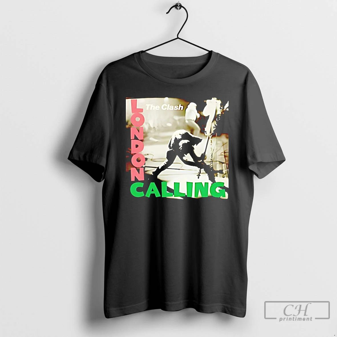 Classic The Clash London Calling - Adult & Kids T-Shirts, Sweatshirts & Hoodies apparel design preview 1