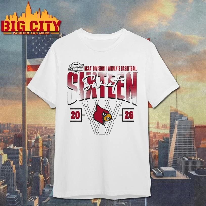Louisville Cardinals Women's 2026 NCAA Basketball - Adult & Kids T-Shirts, Sweatshirts & Hoodies apparel design preview 1