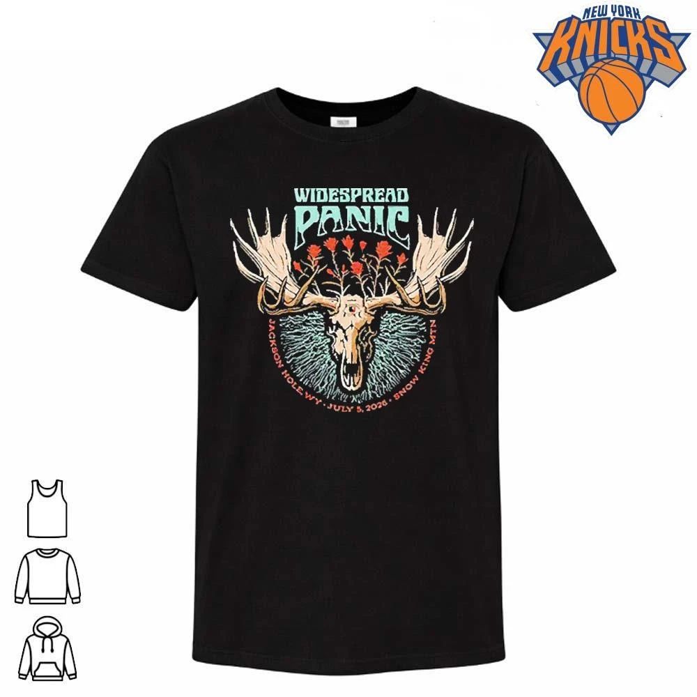 Widespread Panic Jackson WY Tour On Jul 5 2026 - Adult & Kids T-Shirts, Sweatshirts & Hoodies apparel design preview 1
