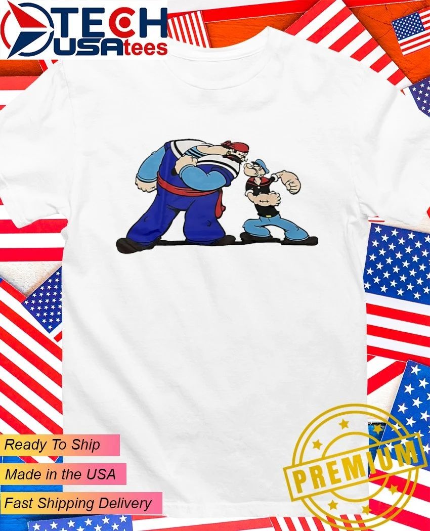Popeye vs Sindbad - Adult & Kids T-Shirts, Sweatshirts & Hoodies apparel design preview 1