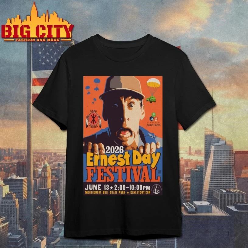 Ernest Day Festival June 13 2026 Poster - Adult & Kids T-Shirts, Sweatshirts & Hoodies apparel design preview 1