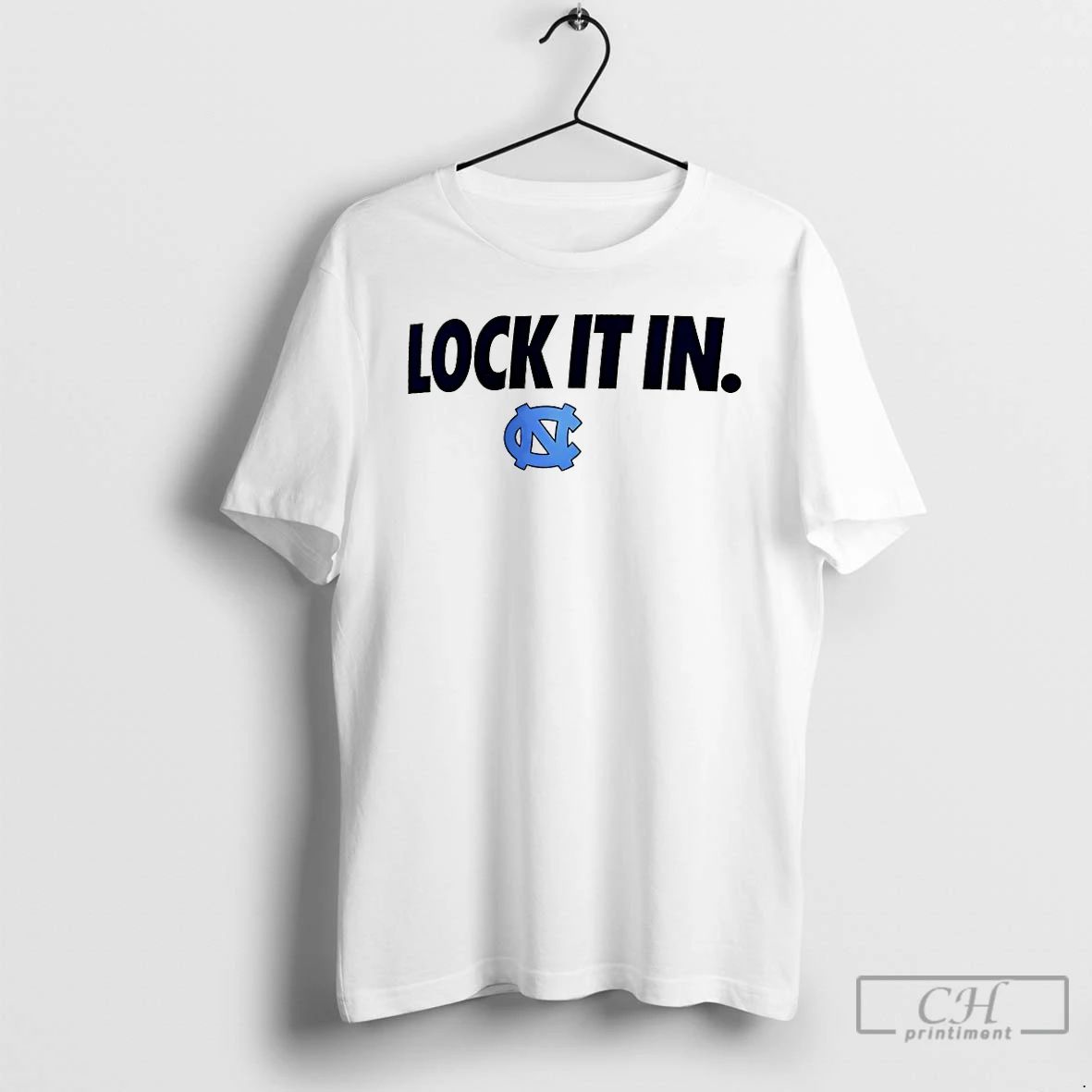 Classic North Carolina Tar Heels Lock It In 2026 - Adult & Kids T-Shirts, Sweatshirts & Hoodies apparel design preview 1