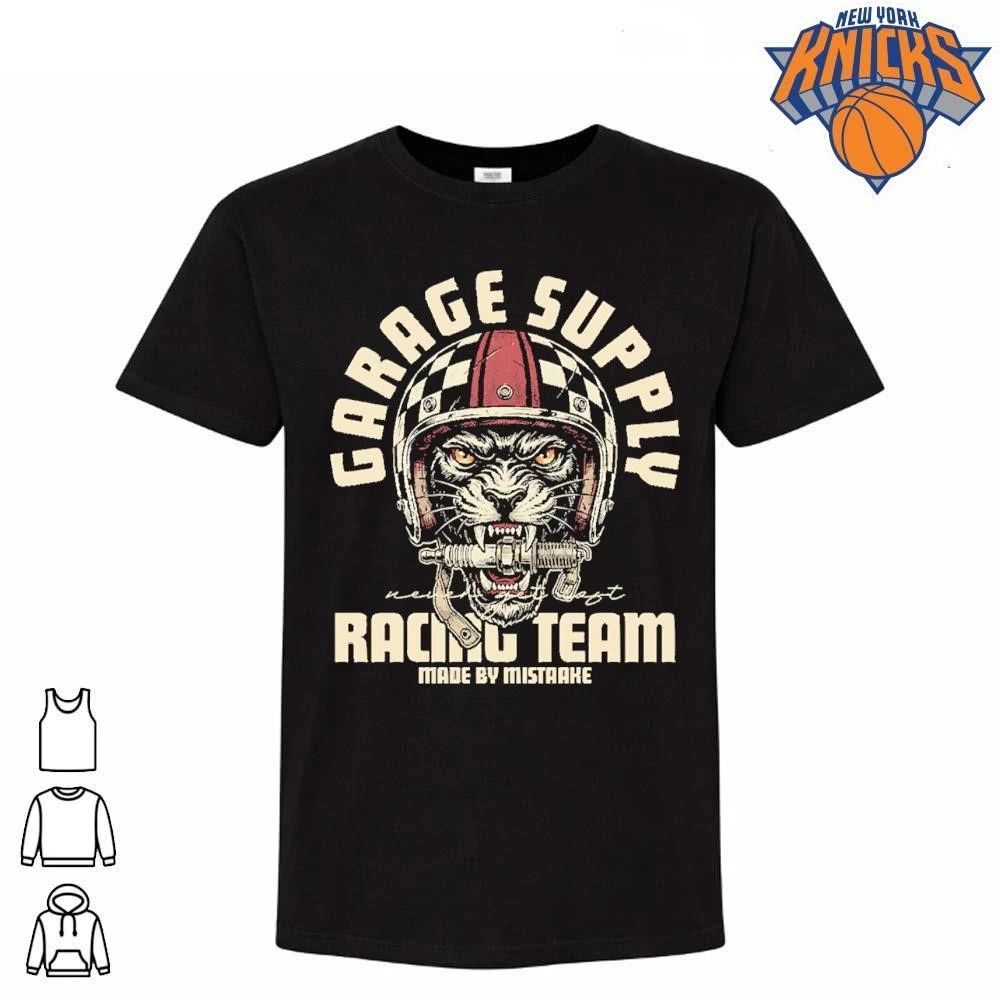 Garage Supply Racing Team Aggressive Black Panther - Adult & Kids T-Shirts, Sweatshirts & Hoodies apparel design preview 1