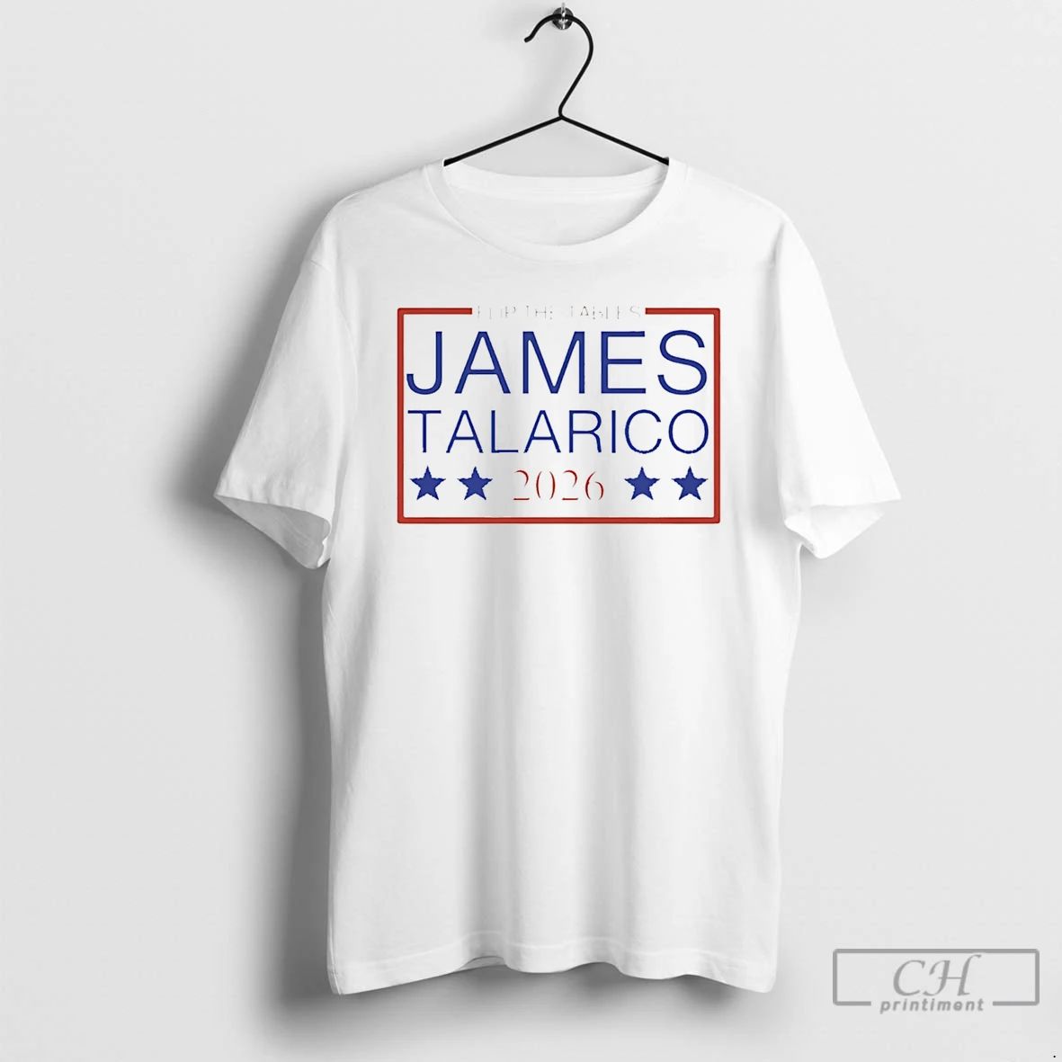 Classic Flip The Tables James Talarico 2026 Senate - Adult & Kids T-Shirts, Sweatshirts & Hoodies apparel design preview 1