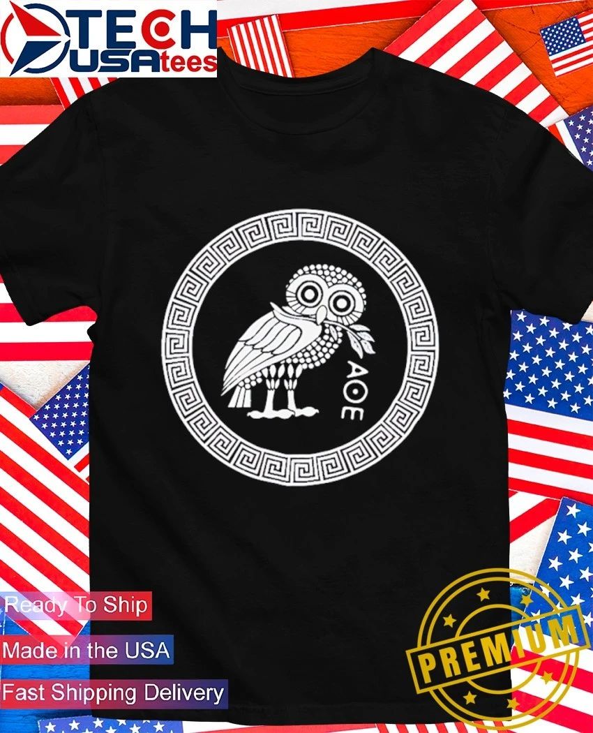 Owl of Athena logo - Adult & Kids T-Shirts, Sweatshirts & Hoodies apparel design preview 1