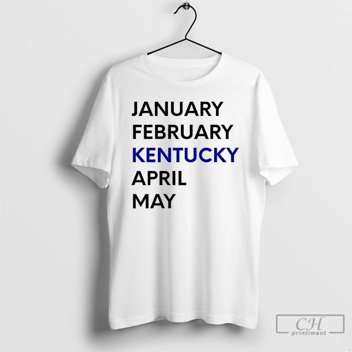 Classic January February Kentucky April May - Adult & Kids T-Shirts, Sweatshirts & Hoodies apparel design preview 1