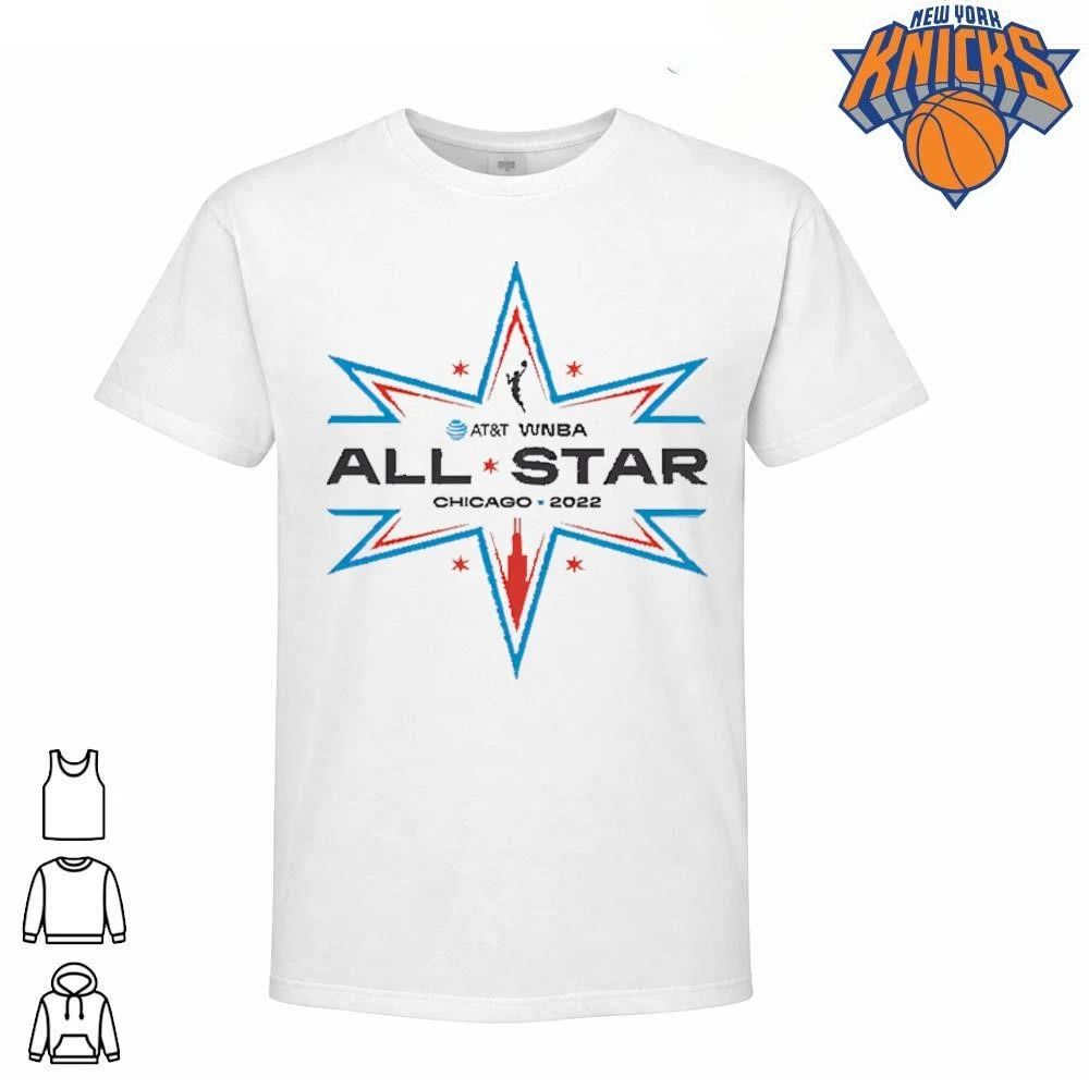 AT&T WNBA All Star Chicago 2022 Basketball Logo - Adult & Kids T-Shirts, Sweatshirts & Hoodies apparel design preview 1