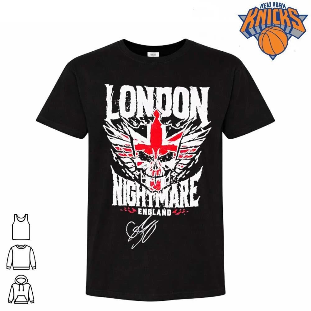 Cody Rhodes London Nightmare England Signature - Adult & Kids T-Shirts, Sweatshirts & Hoodies apparel design preview 1