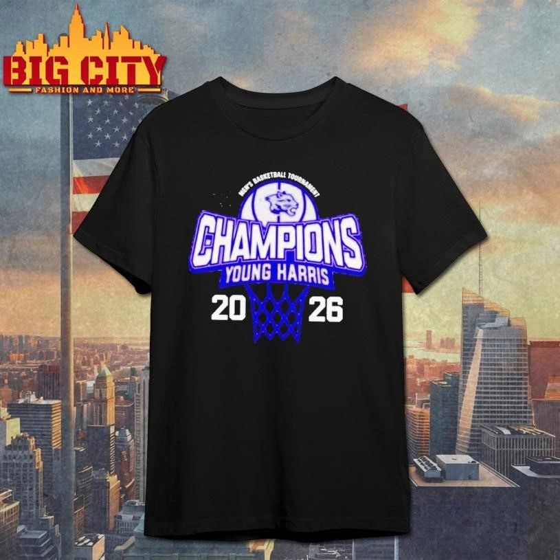 Young Harris Mountain Lions 2026 Mens Basketball - Adult & Kids T-Shirts, Sweatshirts & Hoodies apparel design preview 1
