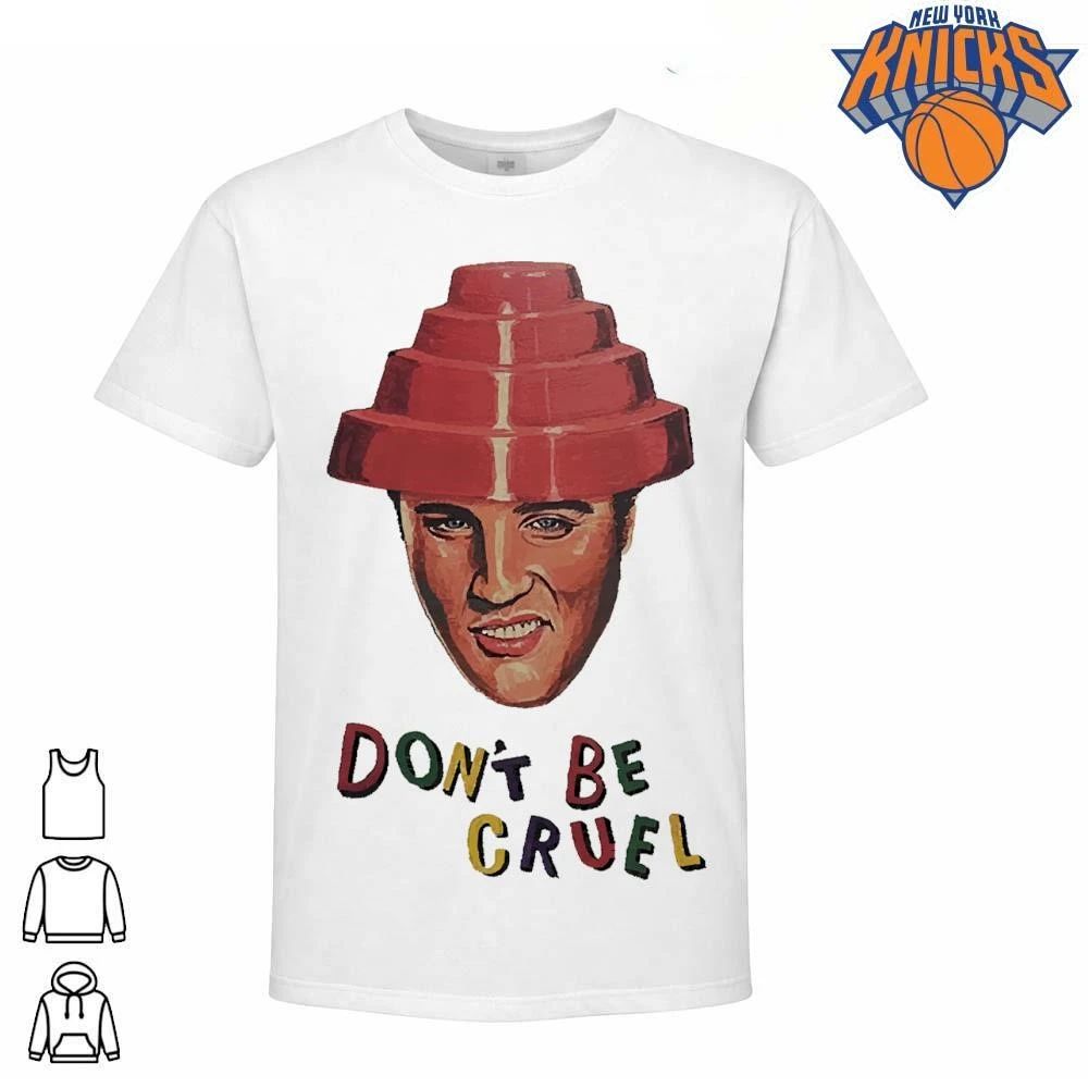 Retro Elvis Presley Devo Hat Don't Be Cruel Pop Art - Adult & Kids T-Shirts, Sweatshirts & Hoodies apparel design preview 1