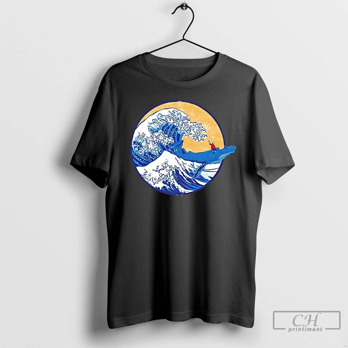Classic Great Wave X Beast - Adult & Kids T-Shirts, Sweatshirts & Hoodies apparel design preview 1
