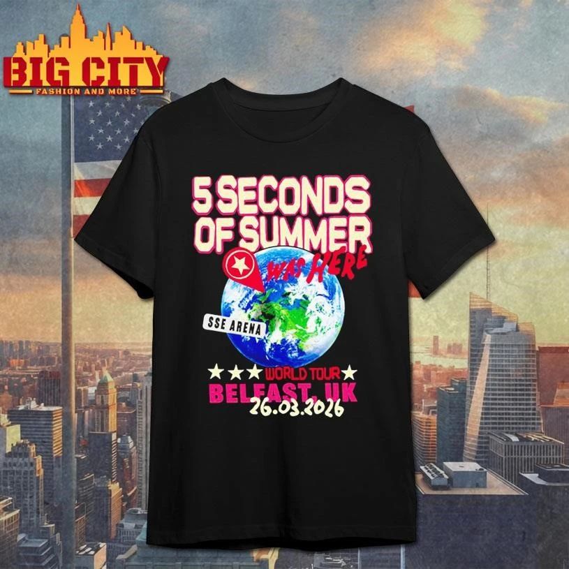 SOS World Tour 2026 SSE Arena Belfast, UK - Adult & Kids T-Shirts, Sweatshirts & Hoodies apparel design preview 1