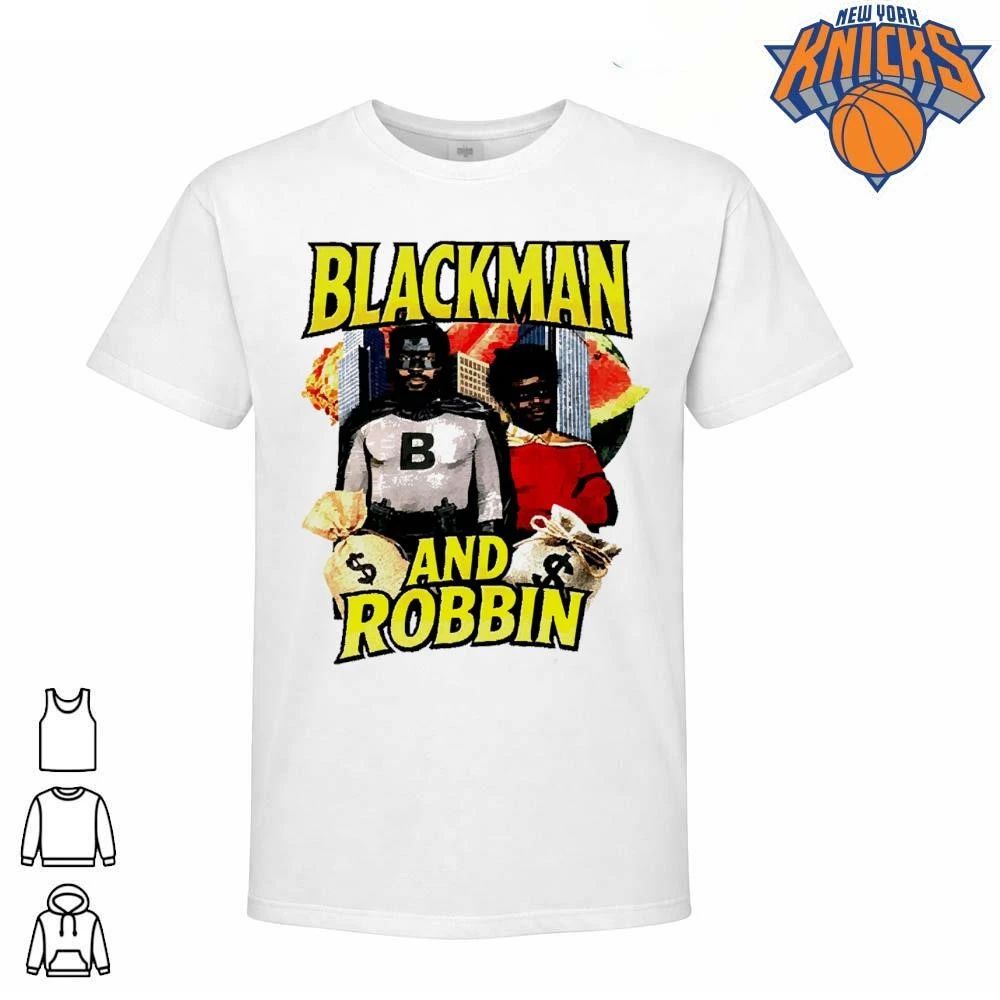Blackman And Robbin 90s Bootleg Rap Vintage Parody - Adult & Kids T-Shirts, Sweatshirts & Hoodies apparel design preview 1
