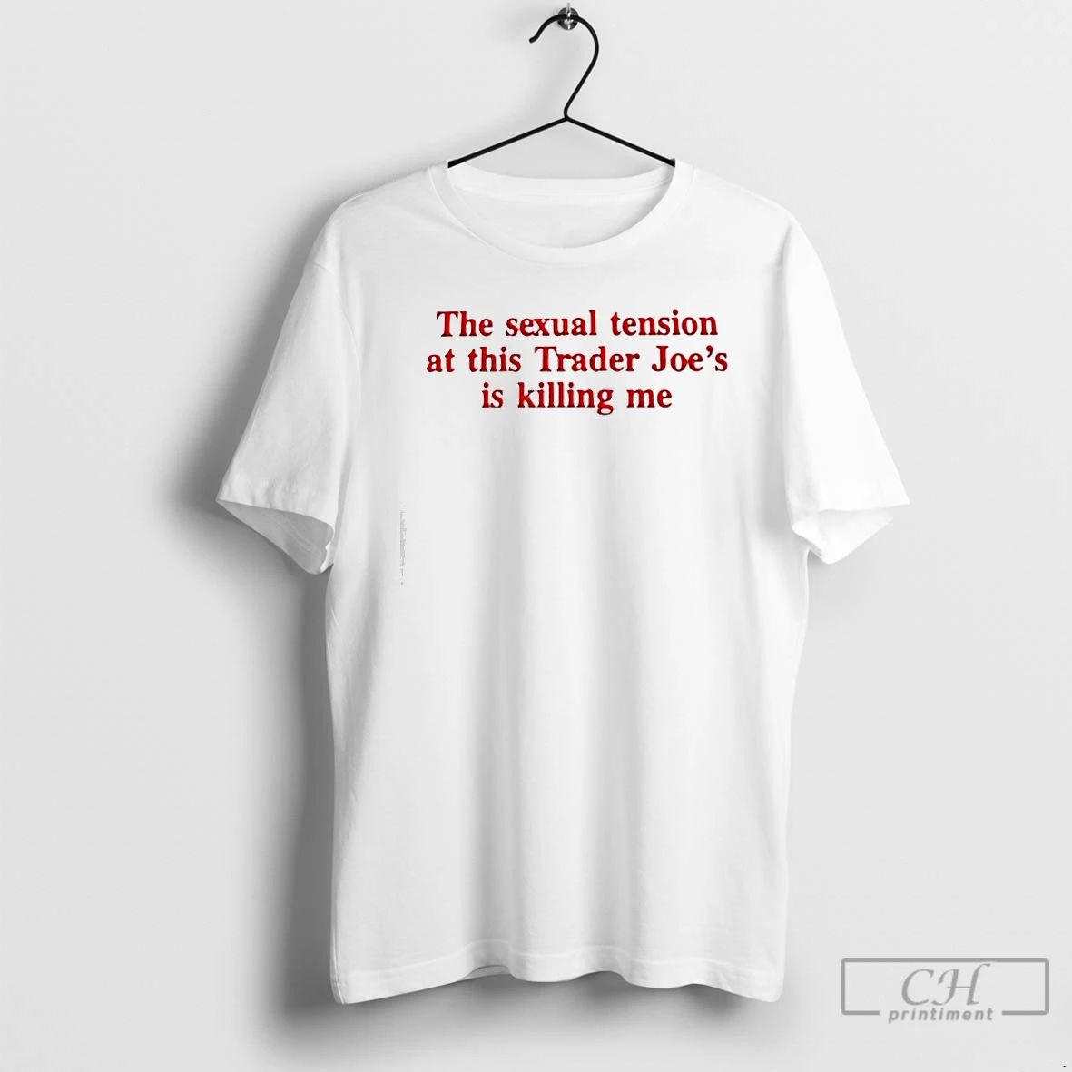 Classic The Sexual Tension At This Trader Joes Is - Adult & Kids T-Shirts, Sweatshirts & Hoodies apparel design preview 1