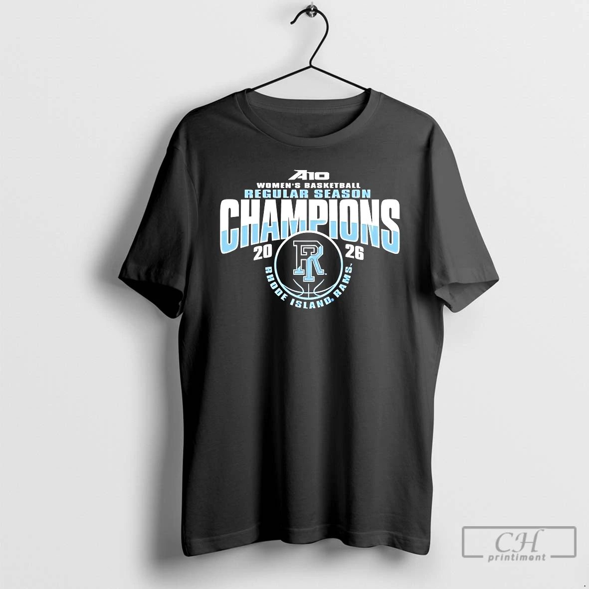 Classic Rhode Island Rams A10 Womens Basketball - Adult & Kids T-Shirts, Sweatshirts & Hoodies apparel design preview 1