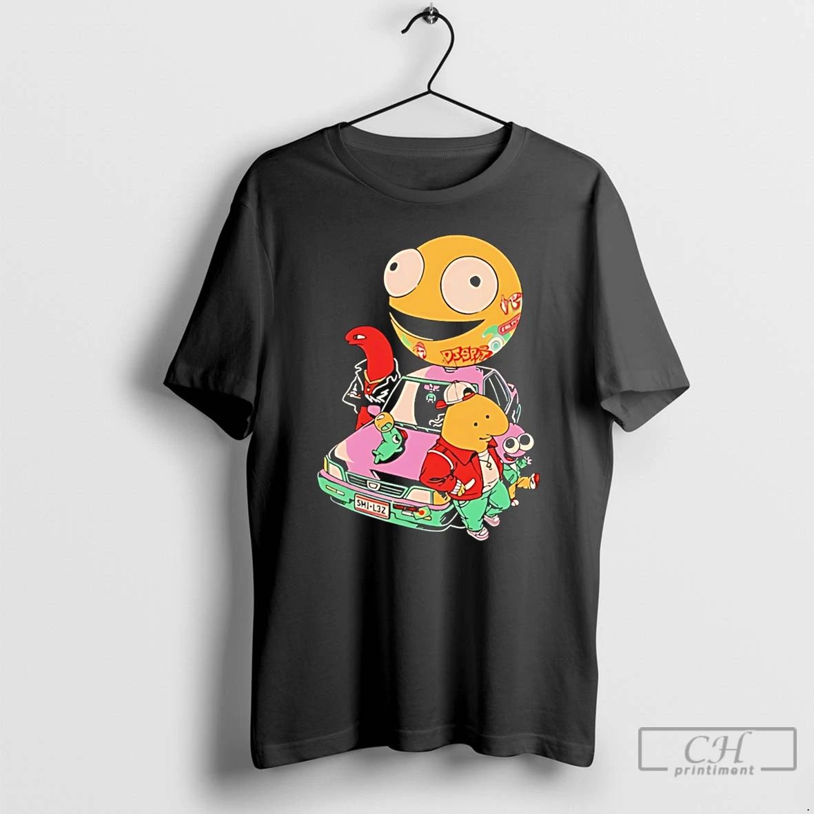 Classic Smiling Friends Character - Adult & Kids T-Shirts, Sweatshirts & Hoodies apparel design preview 1