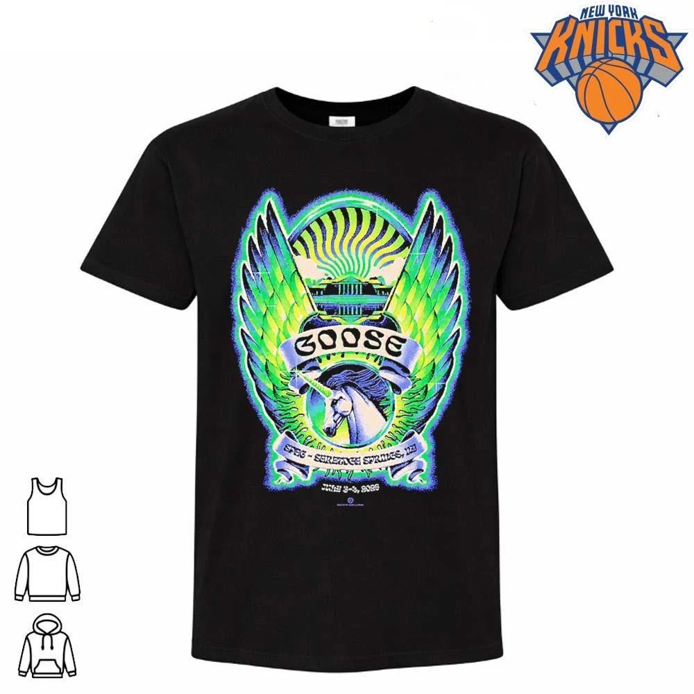 Goose The Band Saratoga Springs New York 2026 Event - Adult & Kids T-Shirts, Sweatshirts & Hoodies apparel design preview 1