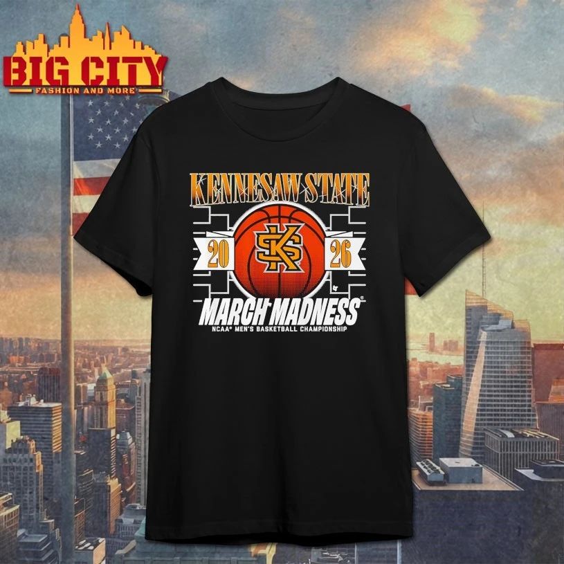 March Madness Kennesaw State Owls 2026 NCAA men's - Adult & Kids T-Shirts, Sweatshirts & Hoodies apparel design preview 1