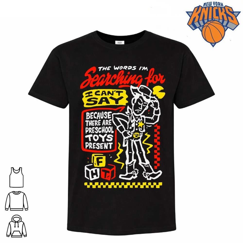 The Words I'm Searching For I Can't Say Preschool - Adult & Kids T-Shirts, Sweatshirts & Hoodies apparel design preview 1