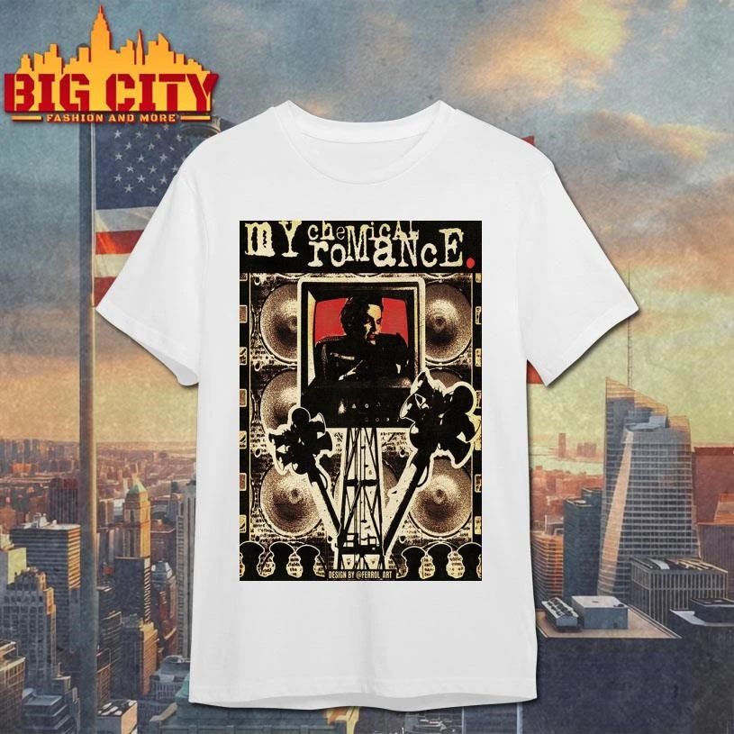 My Chemical Romance Vintage TV Broadcast Poster - Adult & Kids T-Shirts, Sweatshirts & Hoodies apparel design preview 1