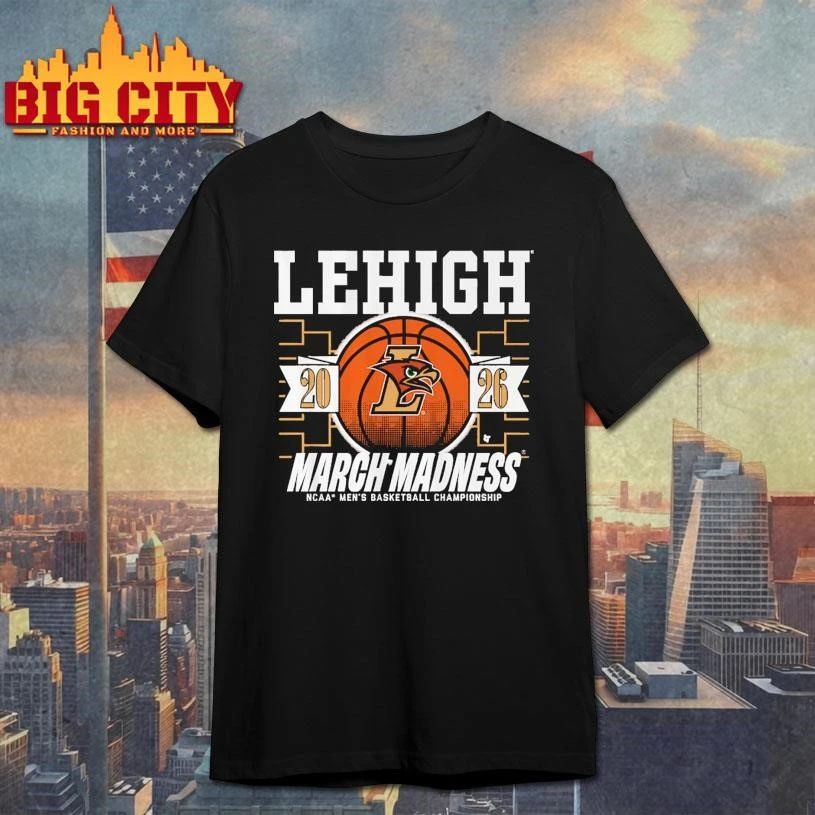 Lehigh Mountain Hawks MBB 2026 March Madness - Adult & Kids T-Shirts, Sweatshirts & Hoodies apparel design preview 1