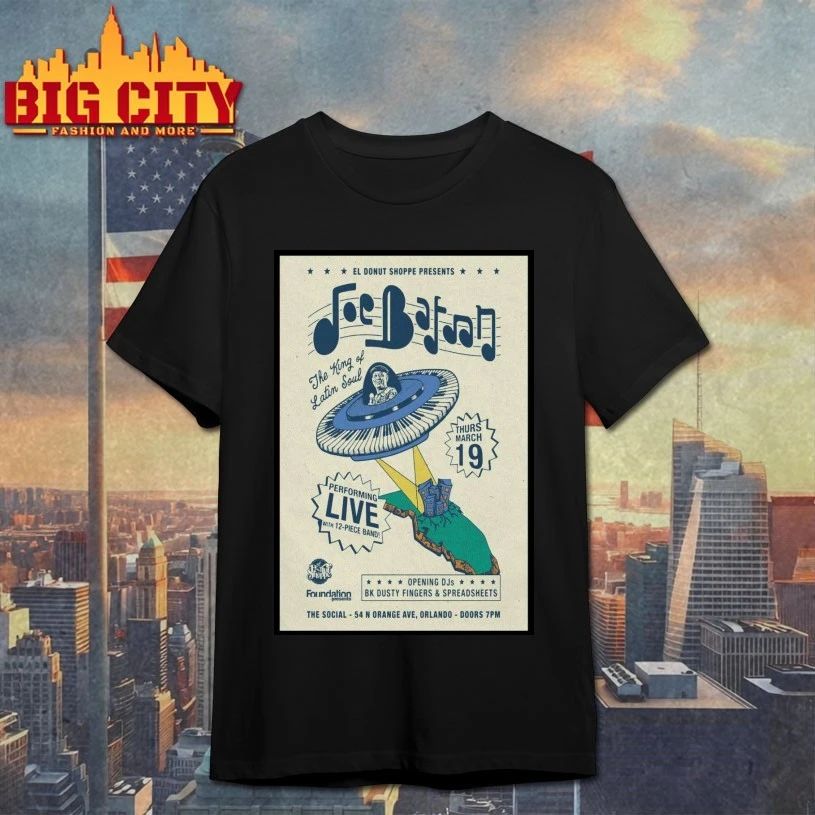 Orlando FL Joe Bataan Mar 19 2026 Poster - Adult & Kids T-Shirts, Sweatshirts & Hoodies apparel design preview 1