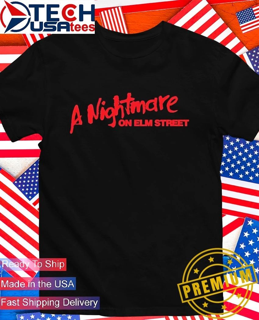 Nightmare On Elm Street logo - Adult & Kids T-Shirts, Sweatshirts & Hoodies apparel design preview 1