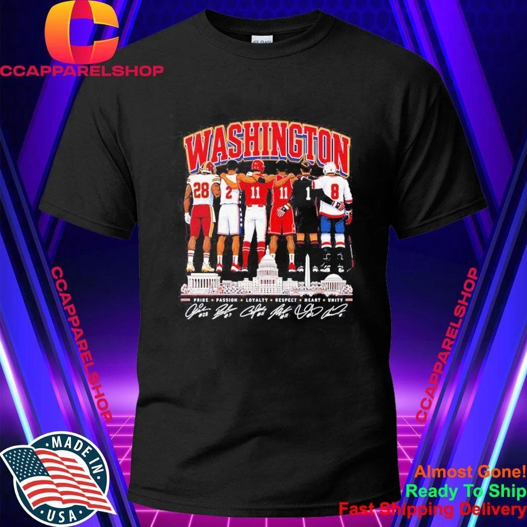 Washington Commanders Wizards Nationals Capitals DC - Adult & Kids T-Shirts, Sweatshirts & Hoodies apparel design preview 1
