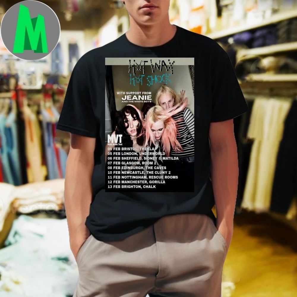 HotWax Fall Tour 2026 Poster - Adult & Kids T-Shirts, Sweatshirts & Hoodies apparel design preview 1