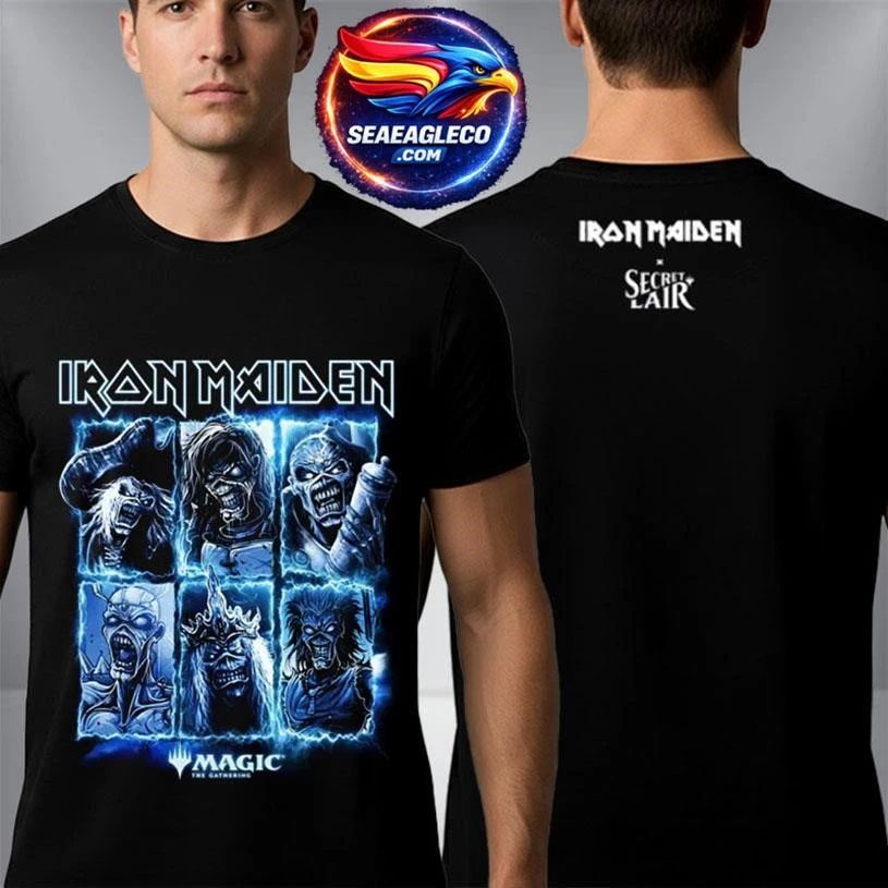 Iron Maiden x Secret Lair Eddie Unchained Magic The - Adult & Kids T-Shirts, Sweatshirts & Hoodies apparel design preview 1