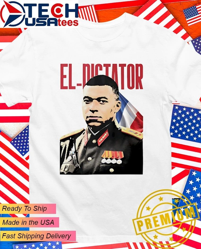 El Dictator Kylian Mbappe - Adult & Kids T-Shirts, Sweatshirts & Hoodies apparel design preview 1