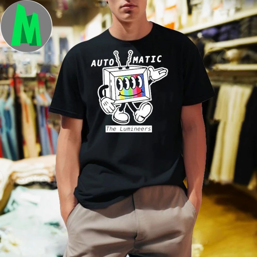 Lumineers Merch Automatic Tour - Adult & Kids T-Shirts, Sweatshirts & Hoodies apparel design preview 1