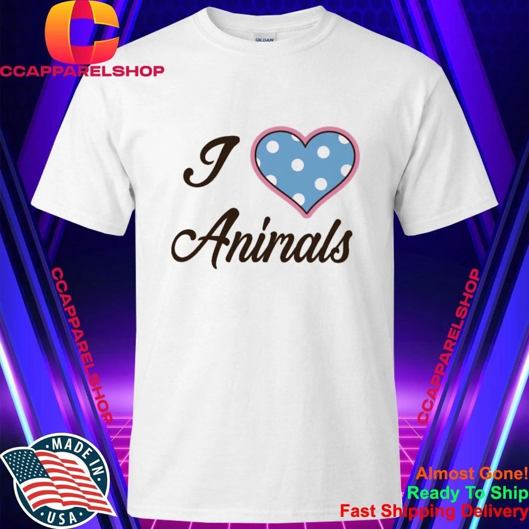 I Love Animals - Adult & Kids T-Shirts, Sweatshirts & Hoodies apparel design preview 1