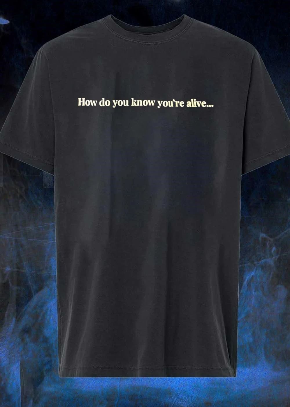 Inquiry How Do You Know Are Alive - Adult & Kids T-Shirts, Sweatshirts & Hoodies apparel design preview 1